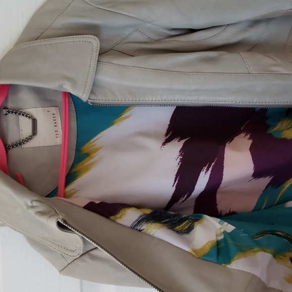 Ted Baker 'Amour' leather jacket - Picture 3 of 4